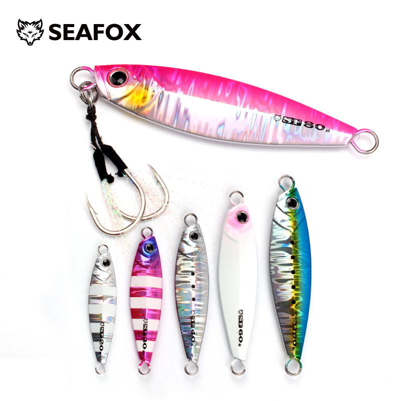Fishing Lure Spinnerbait - SF10 Japen металлическая литая джиг-ложка 20/30/40/60/80