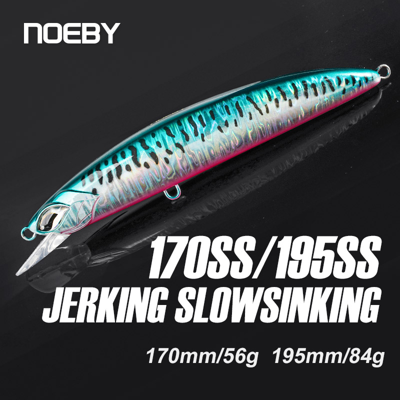 Fishing Lure Jerkbait - NOEBY Jerking медленно тонущая рыболовная приманка