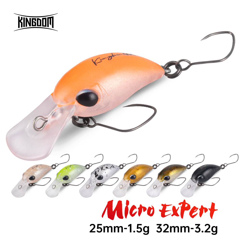 Fishing Lure Crankbait - Рыболовная приманка Kingdom Micro Expert Minnow