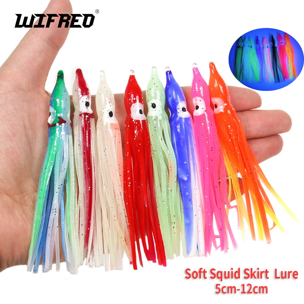 Fishing Lure Buzzbait - Wifreo резиновая юбка для кальмара, рыбалка,