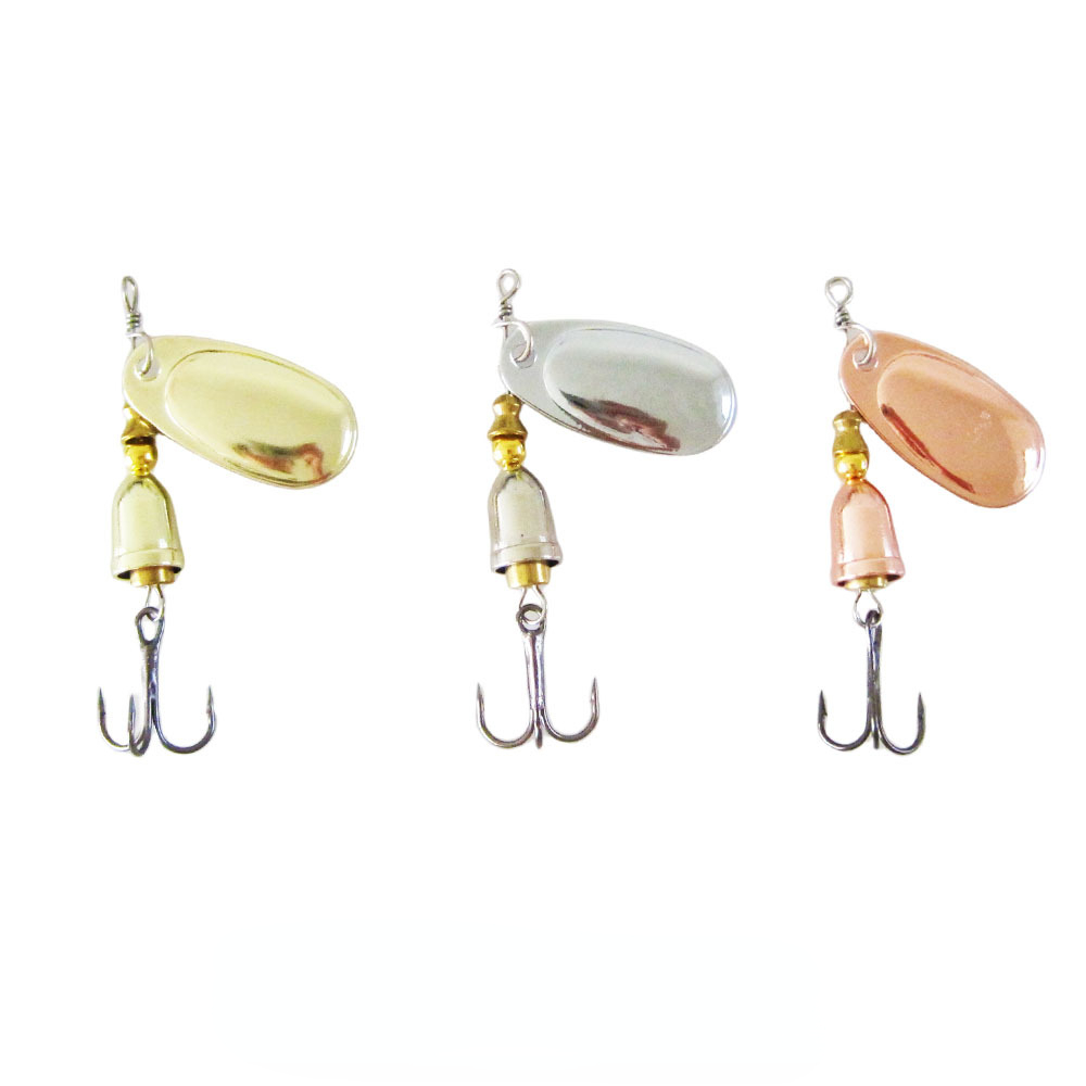 Fishing Lure Crankbait - Металлическая приманка, латунная жесткая искусственная ложка,