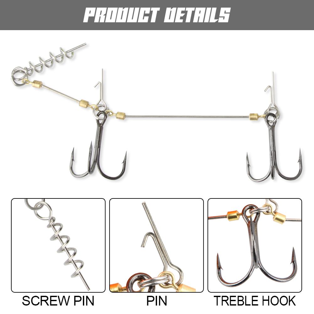 Спинполер Щука Stinger Rig Hoo – обзор и цена Fishing Lure Swimbait