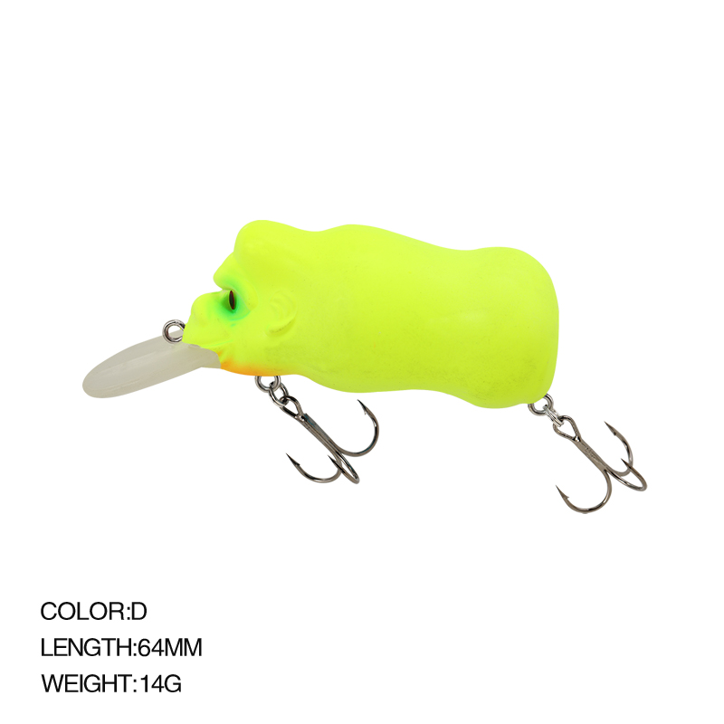 64 мм 16 г Плавающий воблер-ор – обзор и цена Fishing Lure Crankbait