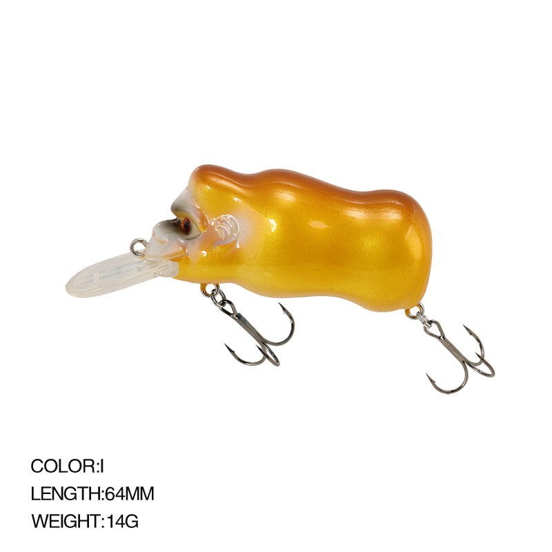 64 мм 16 г Плавающий воблер-ор – обзор и цена Fishing Lure Crankbait