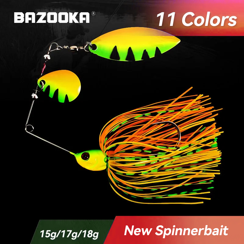 Базука 15 г 18 г Спиннербейт Р – обзор и цена Fishing Lure Buzzbait