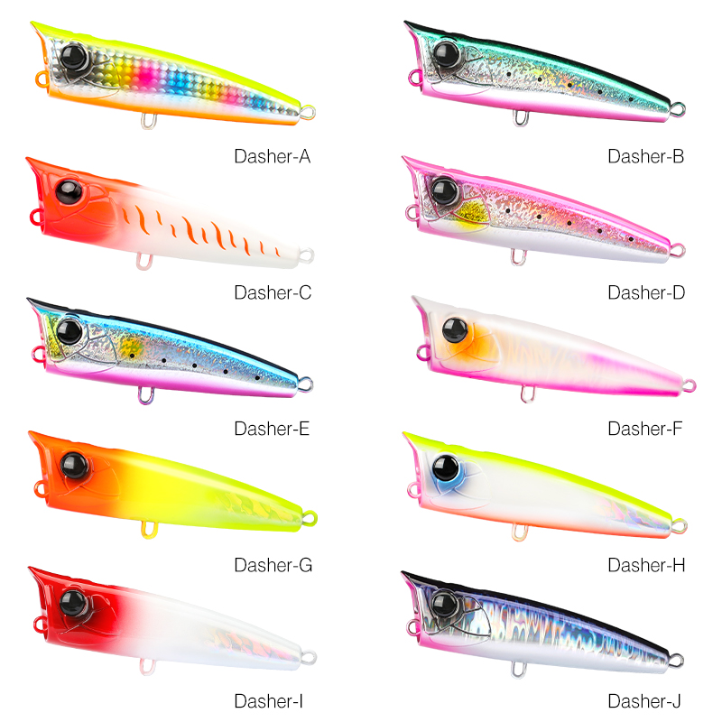 TSURINOYA 90 мм 23 г топвотер  – обзор и цена Fishing Lure Popper
