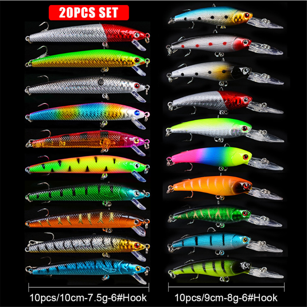Набор рыболовных приманок в ви – обзор и цена Fishing Lure Crankbait