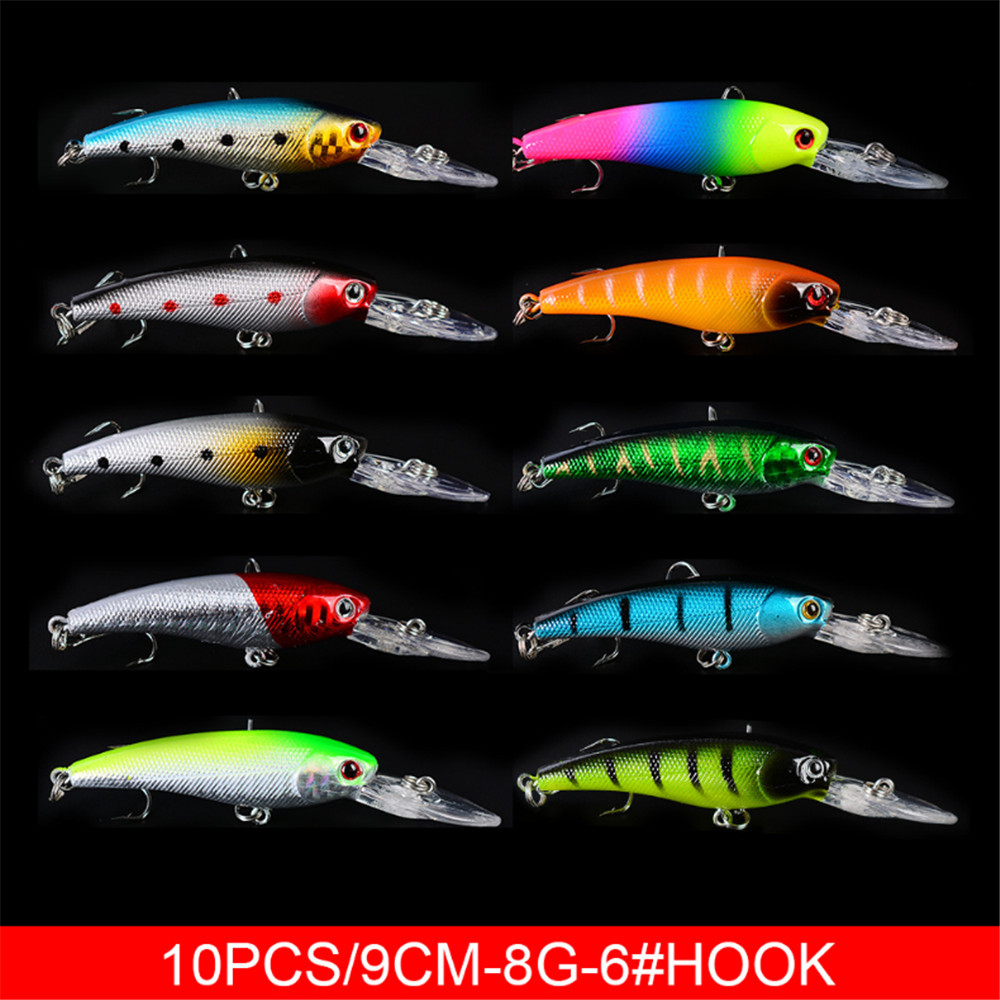 Набор рыболовных приманок в ви – обзор и цена Fishing Lure Crankbait