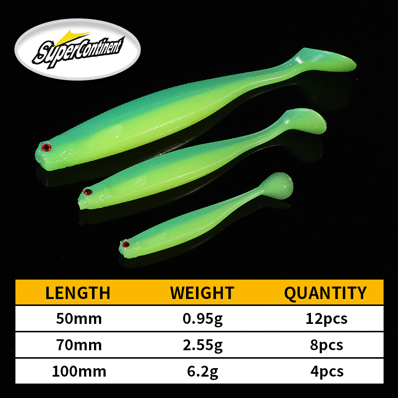 2022 Supercontinent ShadTeez 5 – обзор и цена Fishing Lure Swimbait
