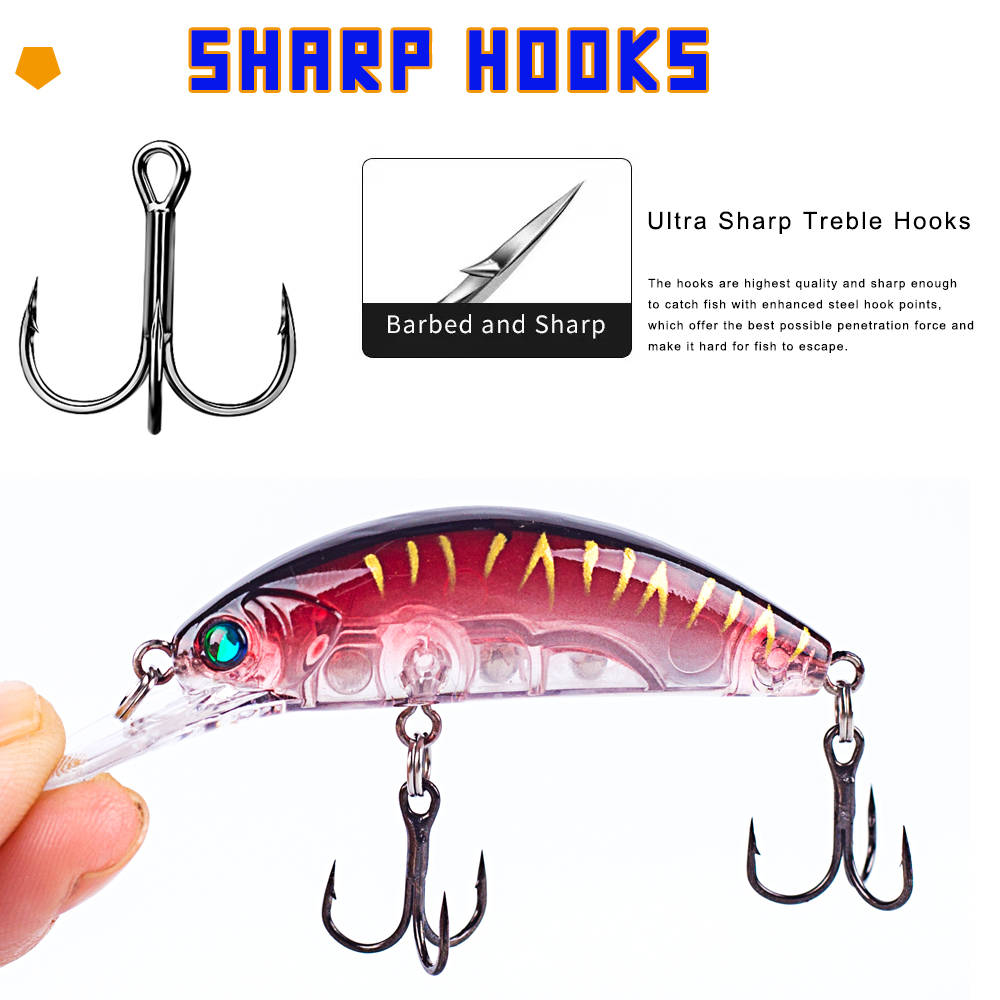 CCLTBA маленькая яркость 6,3 с – обзор и цена Fishing Lure Crankbait