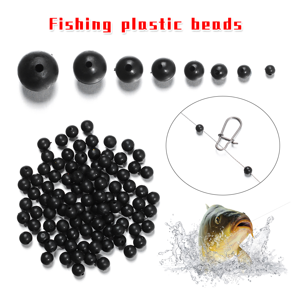 100 шт./лот, рыболовные бусины – обзор и цена Fishing Lure Accessories