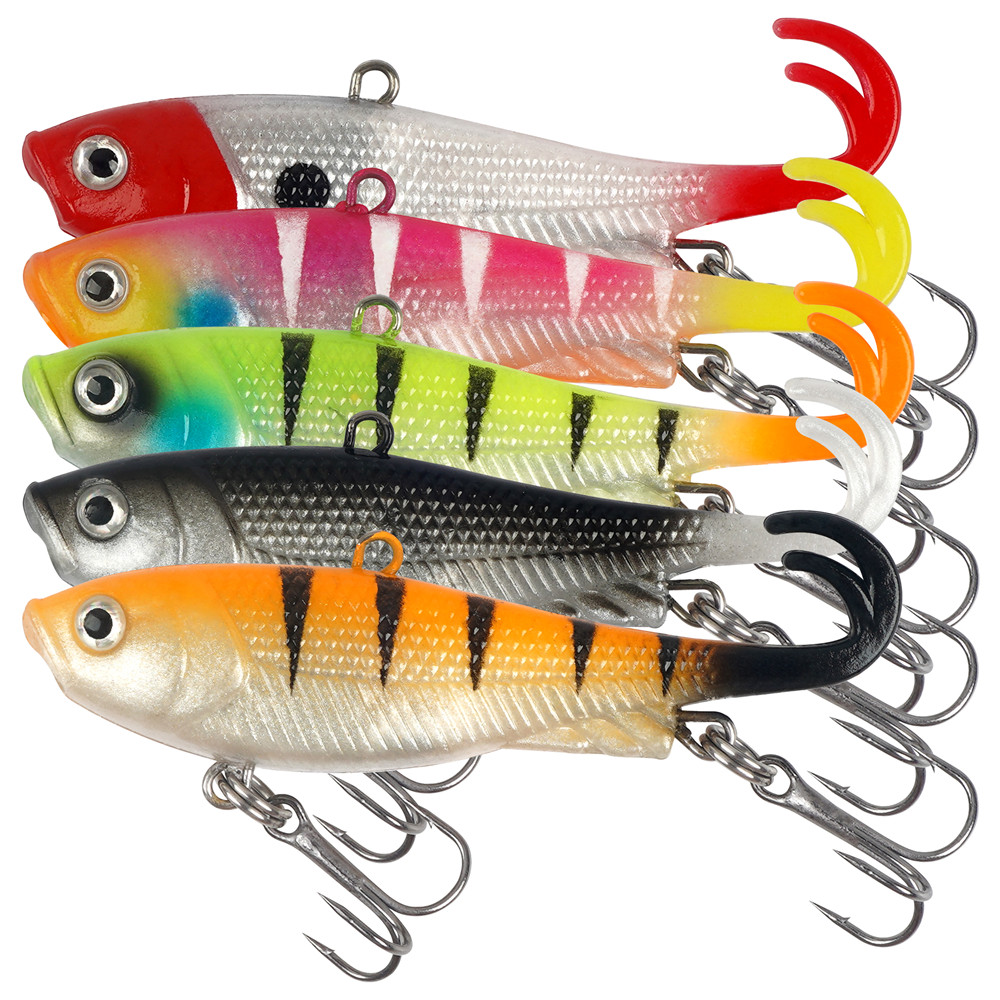 5 шт. предварительно оснащенны – обзор и цена Fishing Lure Swimbait