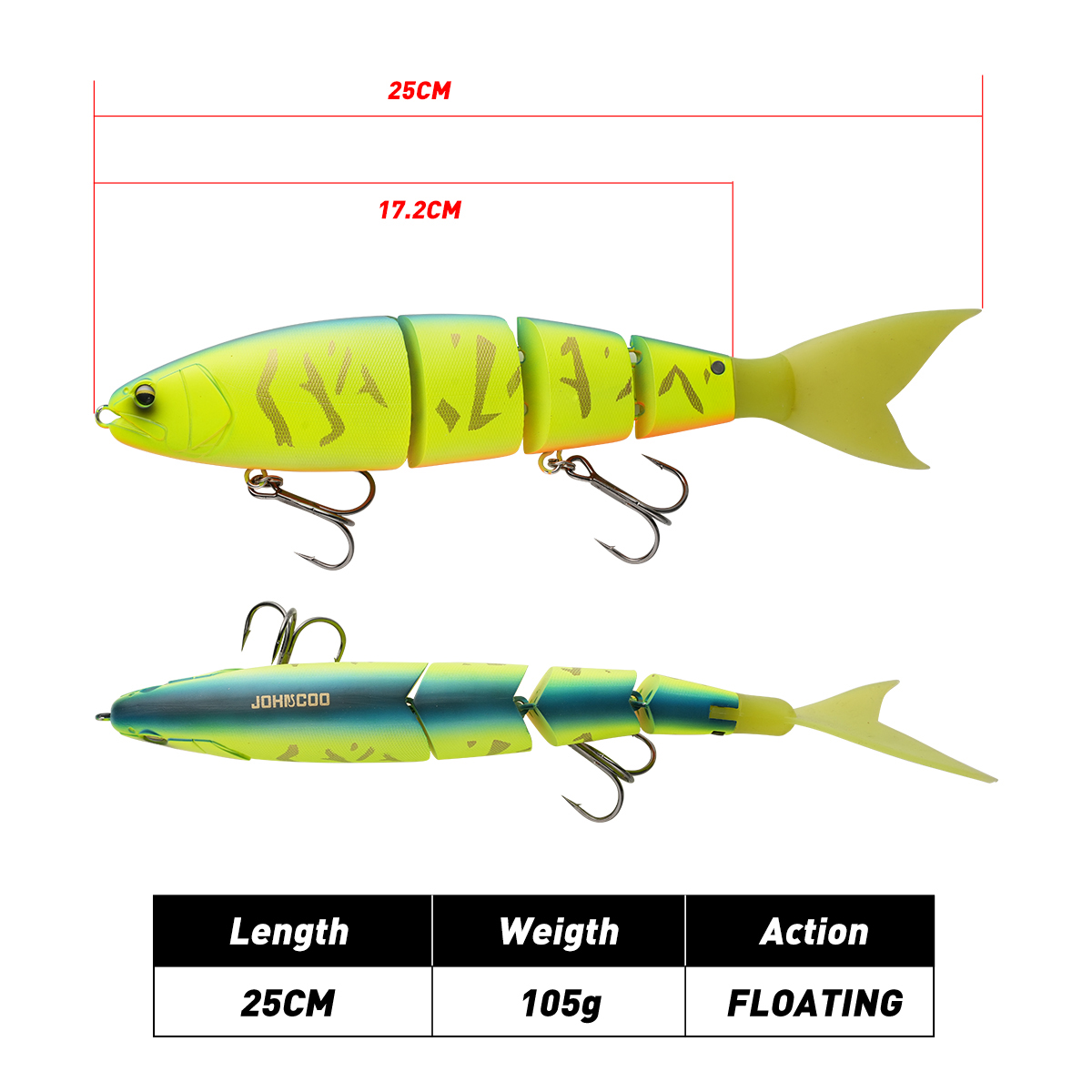 Рыболовная приманка Johncoo, 2 – обзор и цена Fishing Lure Popper