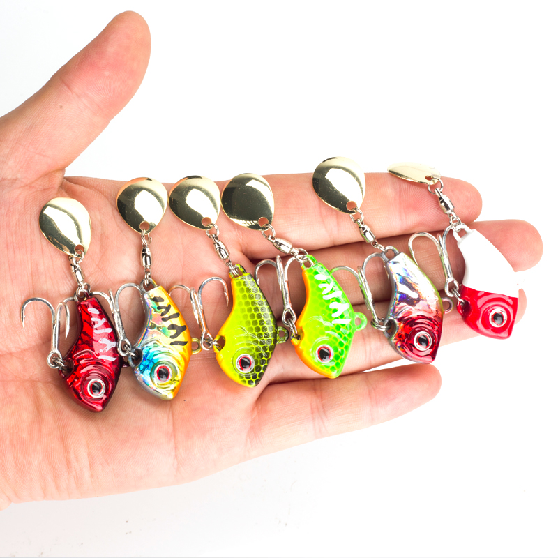 Набор из 6 вращающихся металли – обзор и цена Fishing Lure Crankbait