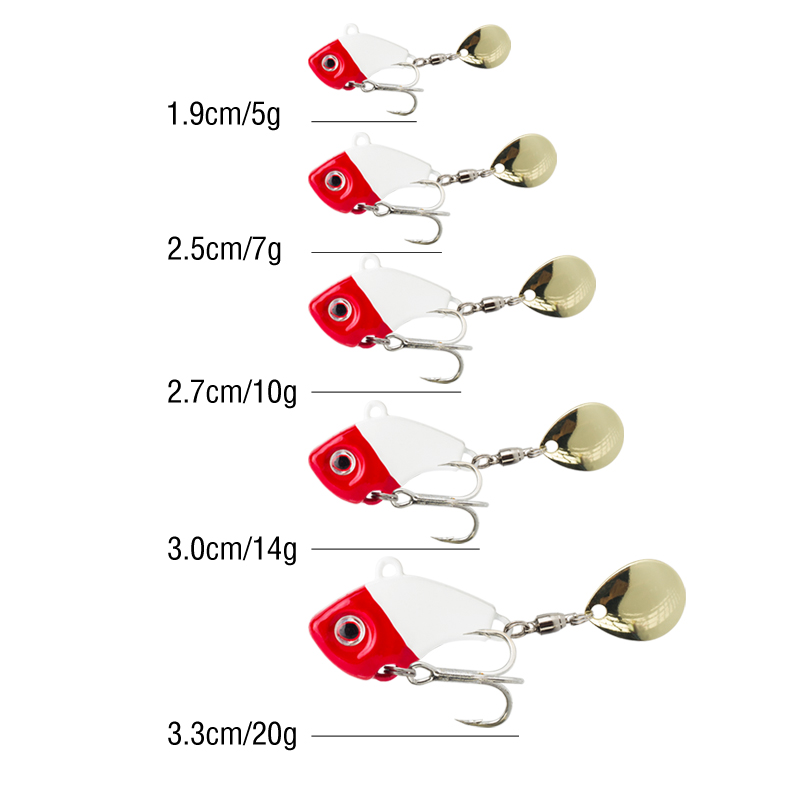 Набор из 6 вращающихся металли – обзор и цена Fishing Lure Crankbait